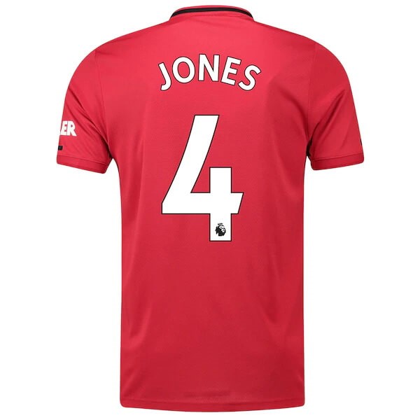 Camiseta Manchester United NO.4 Jones Primera equipo 2019-20 Rojo